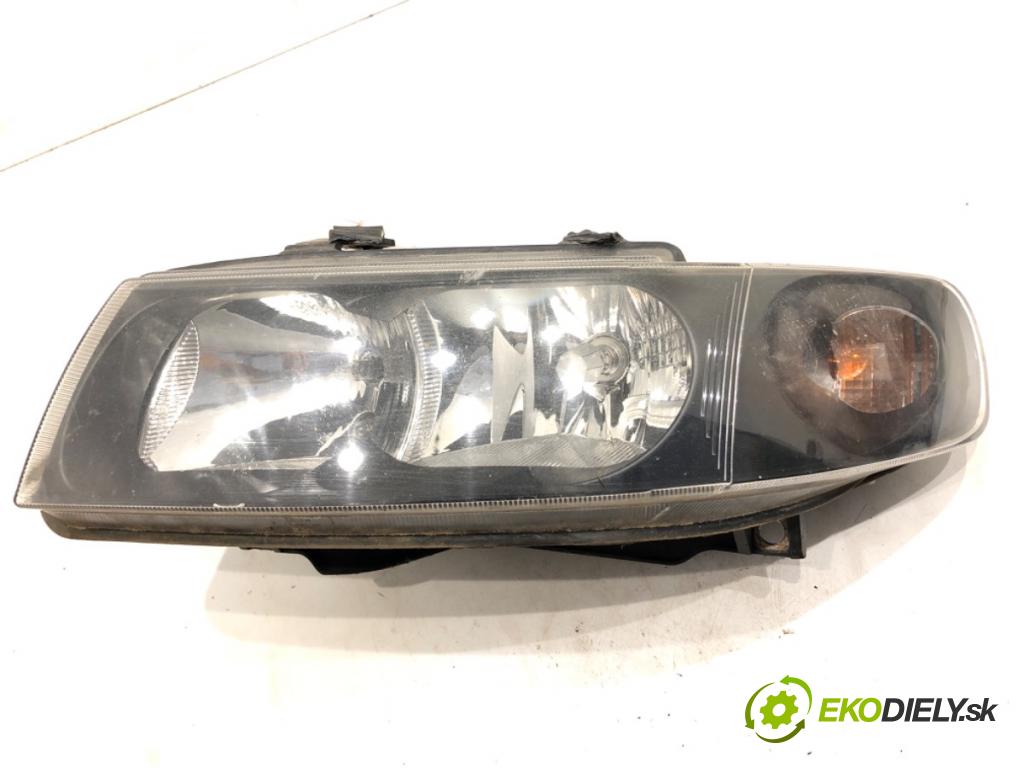 SEAT TOLEDO II (1M2) 1998 - 2006    1.6 74 kW [100 KM] benzyna 1998 - 2004  Svetlomet ľavy predný 