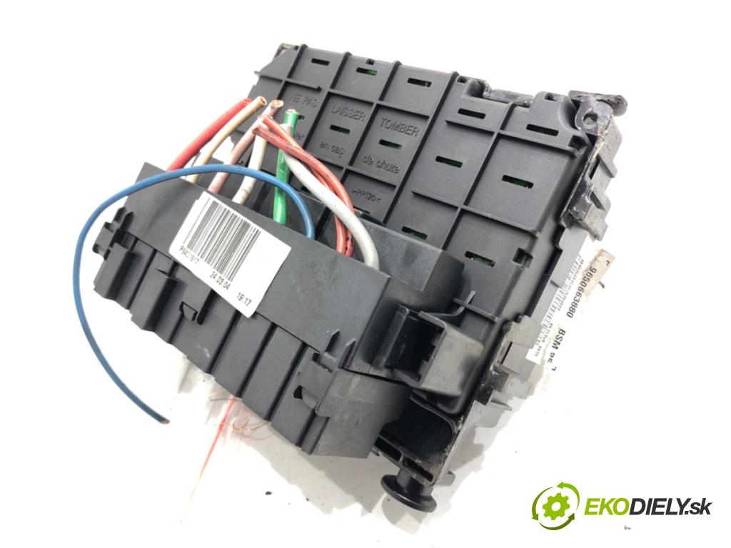 PEUGEOT 307 (3A/C) 2000 - 2012    1.6 HDi 110 80 kW [109 KM] olej napędowy 2004 - 2009  Modul BSM 9650663880 (Ostatné)