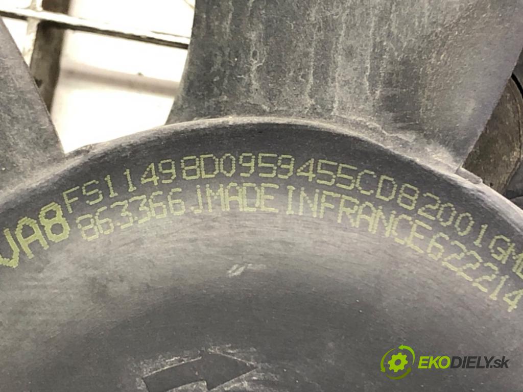 AUDI A6 C5 (4B2) 1997 - 2005    1.9 TDI 81 kW [110 KM] olej napędowy 1997 - 2000  Ventilátor klimatizácie  (Ventilátory chladičov klimatizácie)