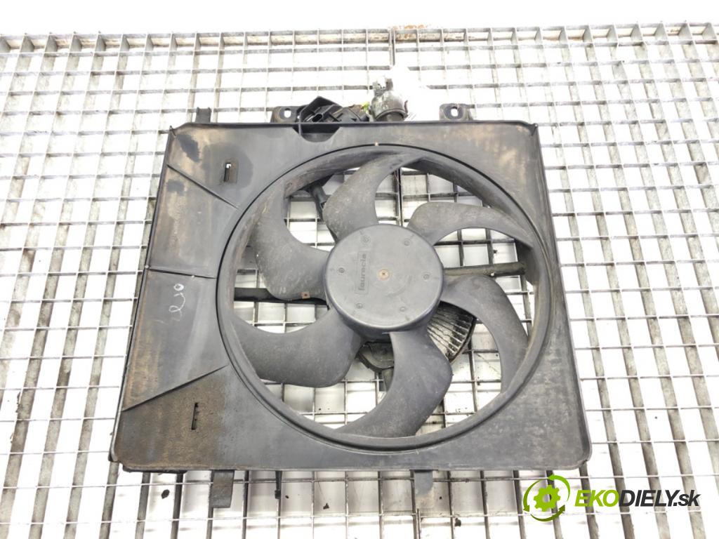 CITROEN C2 (JM_) 2003 - 2017    1.4 HDi 50 kW [68 KM] olej napędowy 2003 - 2009  Ventilátor chladiča 9652396280 (Ventilátory)