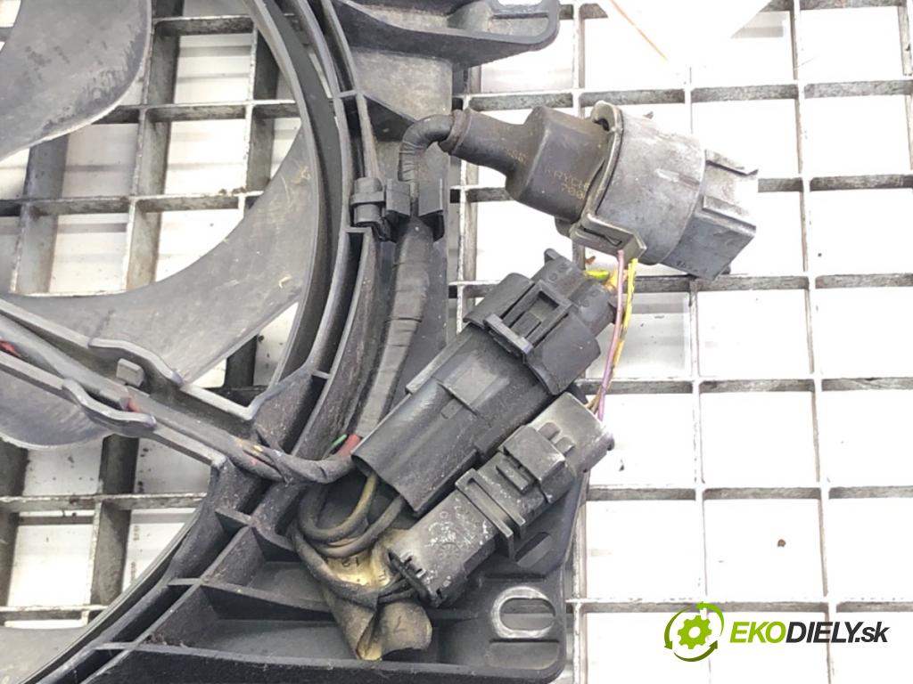 CITROEN C2 (JM_) 2003 - 2017    1.4 HDi 50 kW [68 KM] olej napędowy 2003 - 2009  Ventilátor chladiča 9652396280 (Ventilátory)