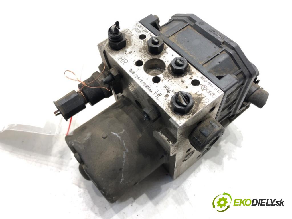 AUDI A4 B6 (8E2) 2000 - 2005    1.9 TDI 74 kW [101 KM] olej napędowy 2001 - 2004  Pumpa ABS 0265225048 8E0614517 (Pumpy ABS)