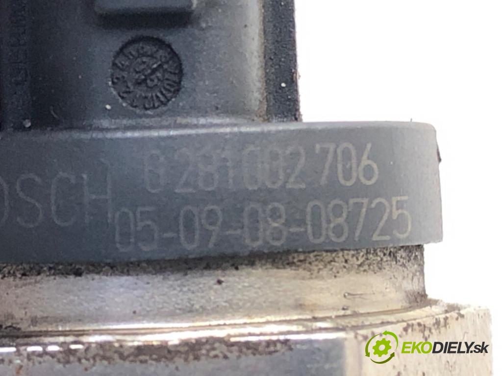 OPEL ZAFIRA B Nadwozie pełne/minivan (A05) 2005 - 2015    1.9 CDTI VAN (M75) 88 kW [120 KM] olej napędowy 2005 - 2015  Snímač tlaku paliva 0281002706 (Snímače)