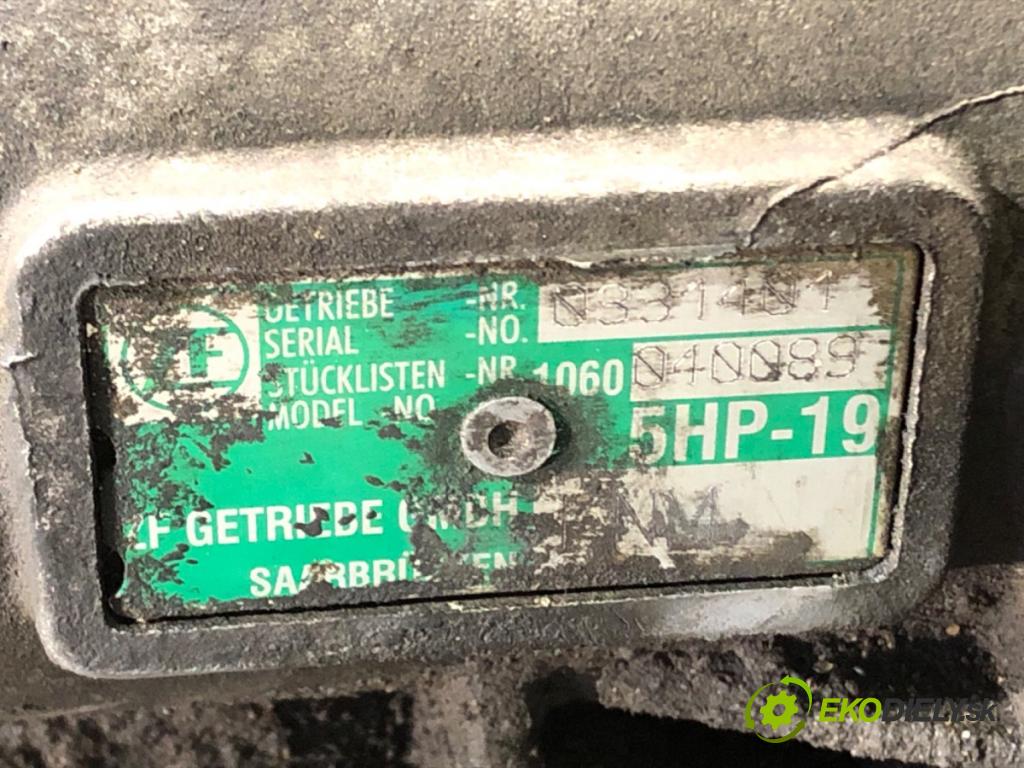 VW PASSAT B5.5 Variant (3B6) 2000 - 2005    2.5 TDI 110 kW [150 KM] olej napędowy 2000 - 2005  Prevodovka 5HP-19 (Prevodovky)