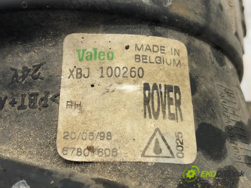 LAND ROVER FREELANDER I (L314) 1998 - 2006    1.8 i 16V 4x4 88 kW [120 KM] benzyna 1998 - 2000  hmlové svetlo, hmlovka pravý přední část XBJ100260