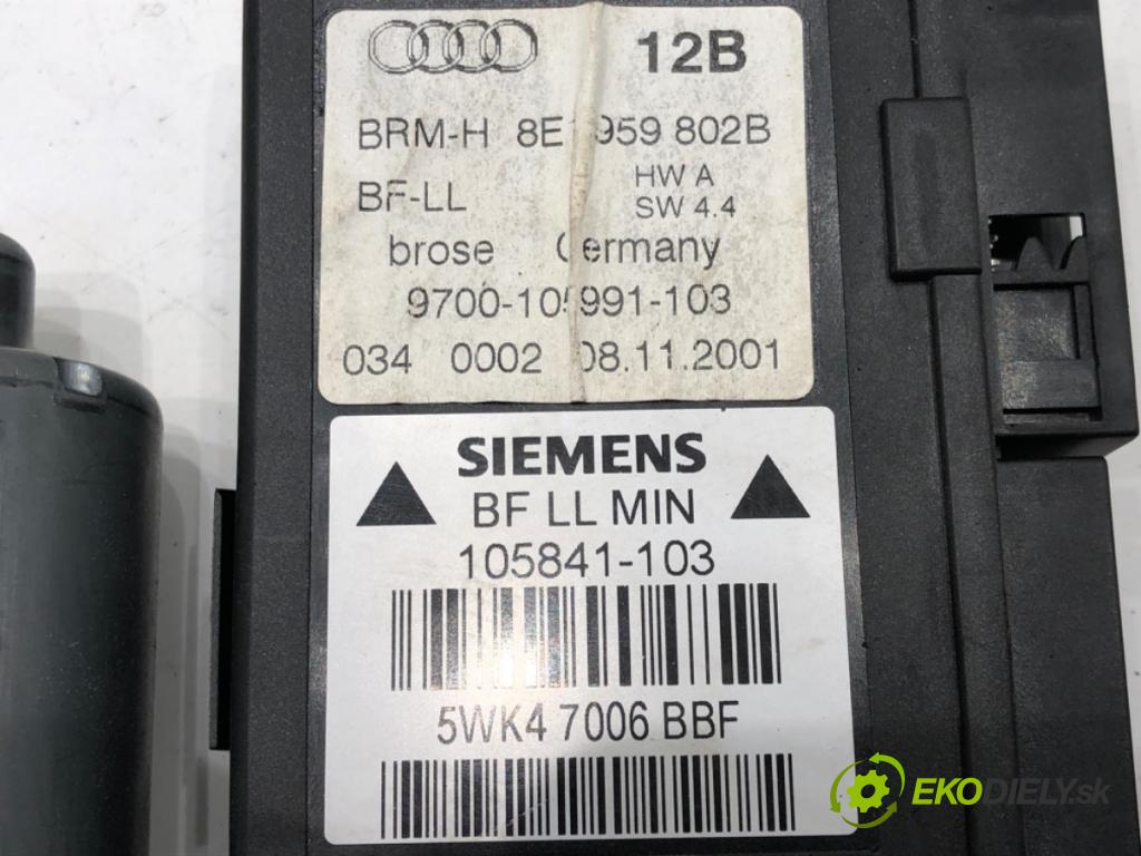 AUDI A4 B6 Avant (8E5) 2000 - 2005    3.0 quattro 162 kW [220 KM] benzyna 2001 - 2004  Motorček sťahovania okna predný pravy 8E1959802B (Ostatné)
