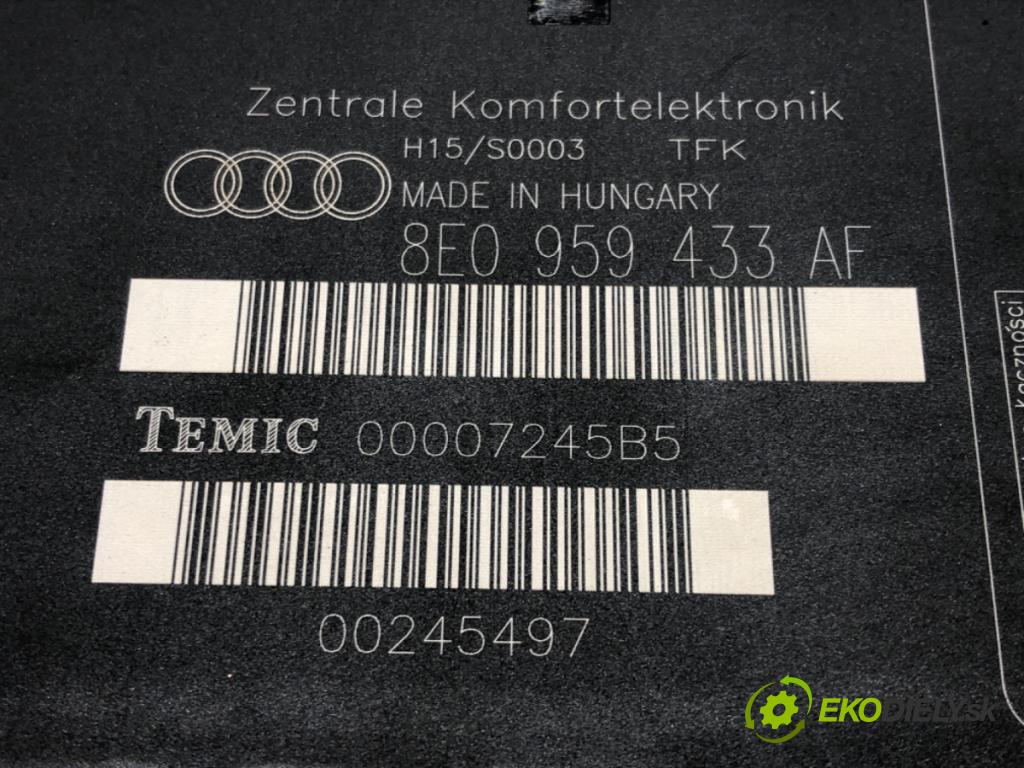 AUDI A4 B6 Avant (8E5) 2000 - 2005    3.0 quattro 162 kW [220 KM] benzyna 2001 - 2004  Modul komfortu 8E0959433AF (Moduly komfortu)
