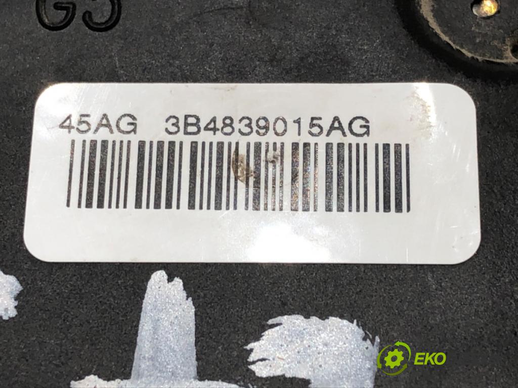 VW POLO (9N_, 9A_) 2001 - 2014    1.4 TDI 55 kW [75 KM] olej napędowy 2001 - 2005  zámok dveře levý zadní část 3B4839015AG