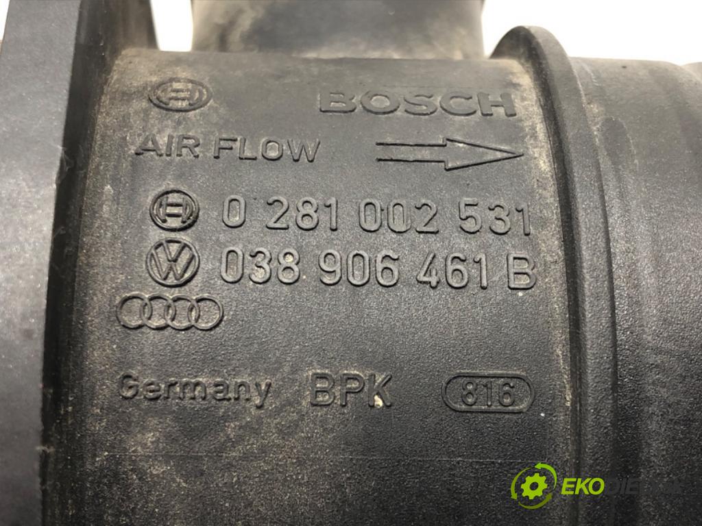 VW POLO (9N_, 9A_) 2001 - 2014    1.4 TDI 55 kW [75 KM] olej napędowy 2001 - 2005  váha vzduchu 0281002531 (Váhy vzduchu)
