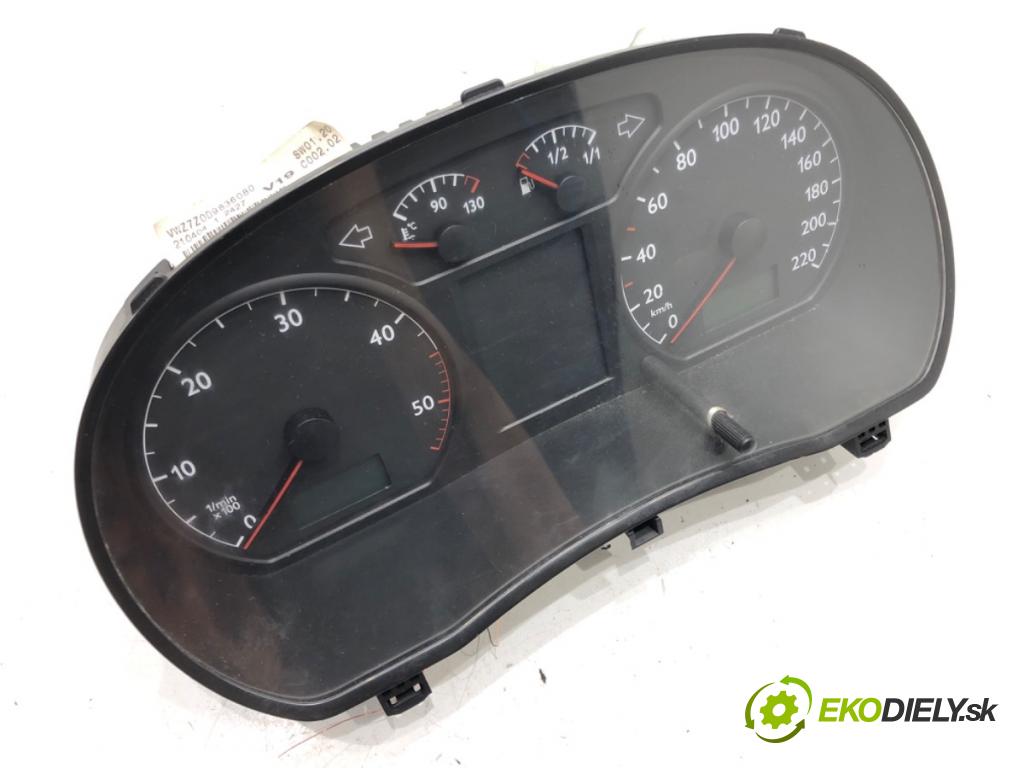 VW POLO (9N_, 9A_) 2001 - 2014    1.4 TDI 55 kW [75 KM] olej napędowy 2001 - 2005  Prístrojovka 6Q0920800M (Prístrojové dosky, displeje)