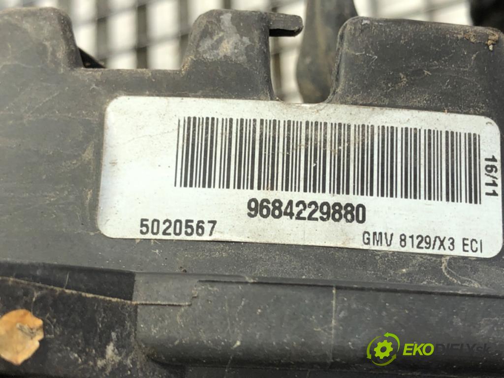 PEUGEOT 407 SW (6E_) 2004 - 2011    2.0 HDi 135 100 kW [136 KM] olej napędowy 2004 - 2010  Ventilátor chladiča 9684229880 (Ventilátory)