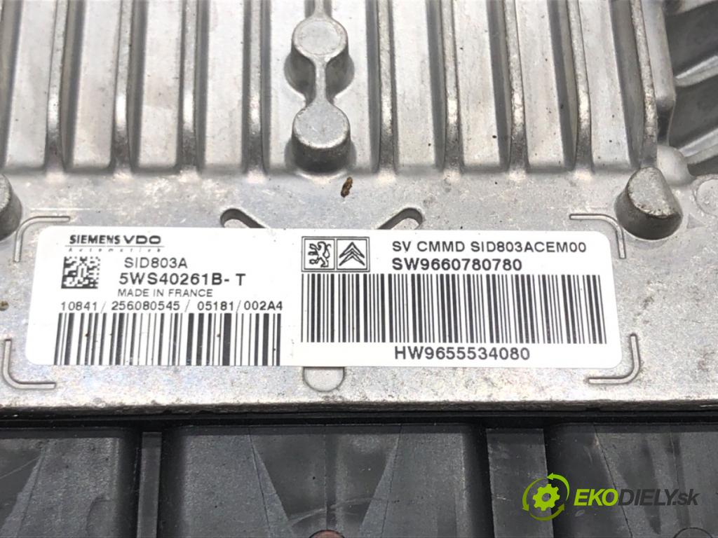 PEUGEOT 407 SW (6E_) 2004 - 2011    2.0 HDi 135 100 kW [136 KM] olej napędowy 2004 - 2010  riadiaca jednotka Motor 9660780780 (Riadiace jednotky)