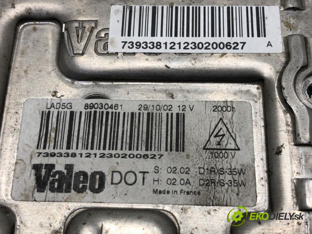 CITROEN C5 I Break (DE_) 2001 - 2004    2.2 HDi (DE4HXB, DE4HXE) 98 kW [133 KM] olej napędowy 2001 - 2004  Menič XENON 89030461 (Riadiace jednotky xenónu)