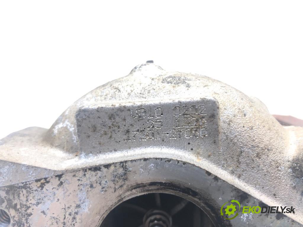 TOYOTA COROLLA (_E12_) 2001 - 2007    2.0 D-4D (CDE120_) 66 kW [90 KM] olej napędowy 2002 - 2006  Turbodúchadlo,turbo 17201-27050 (Turbodúchadlá (kompletné))