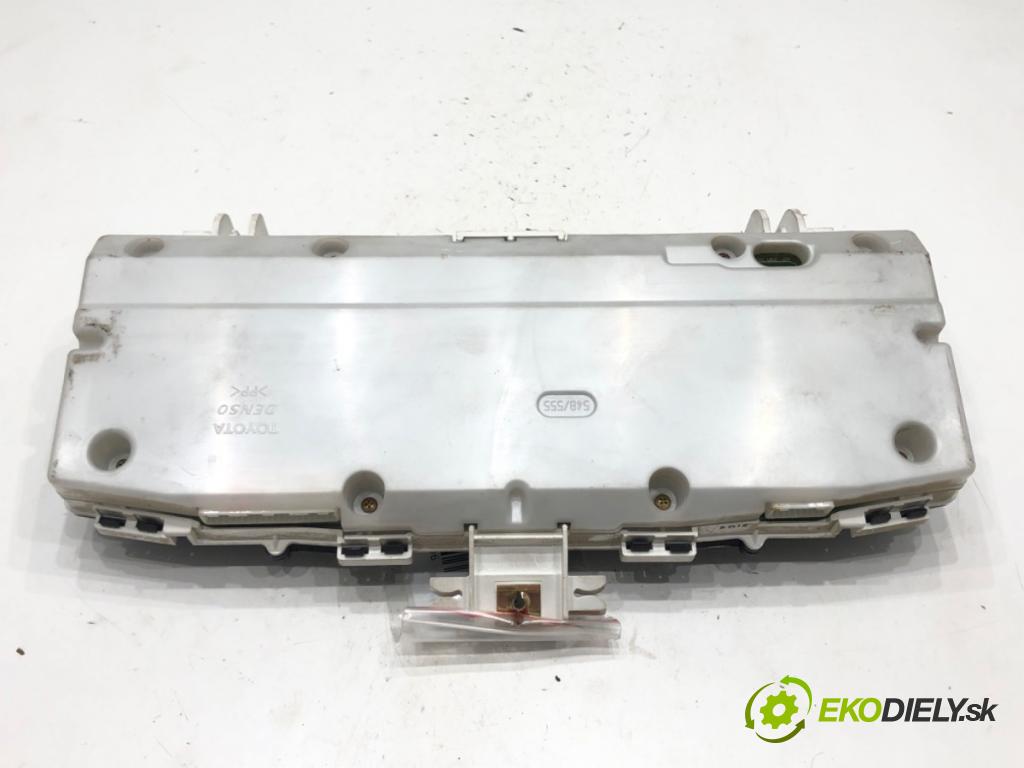TOYOTA COROLLA (_E12_) 2001 - 2007    2.0 D-4D (CDE120_) 66 kW [90 KM] olej napędowy 2002 - 2006  Prístrojovka 83800-1H310 (Prístrojové dosky, displeje)