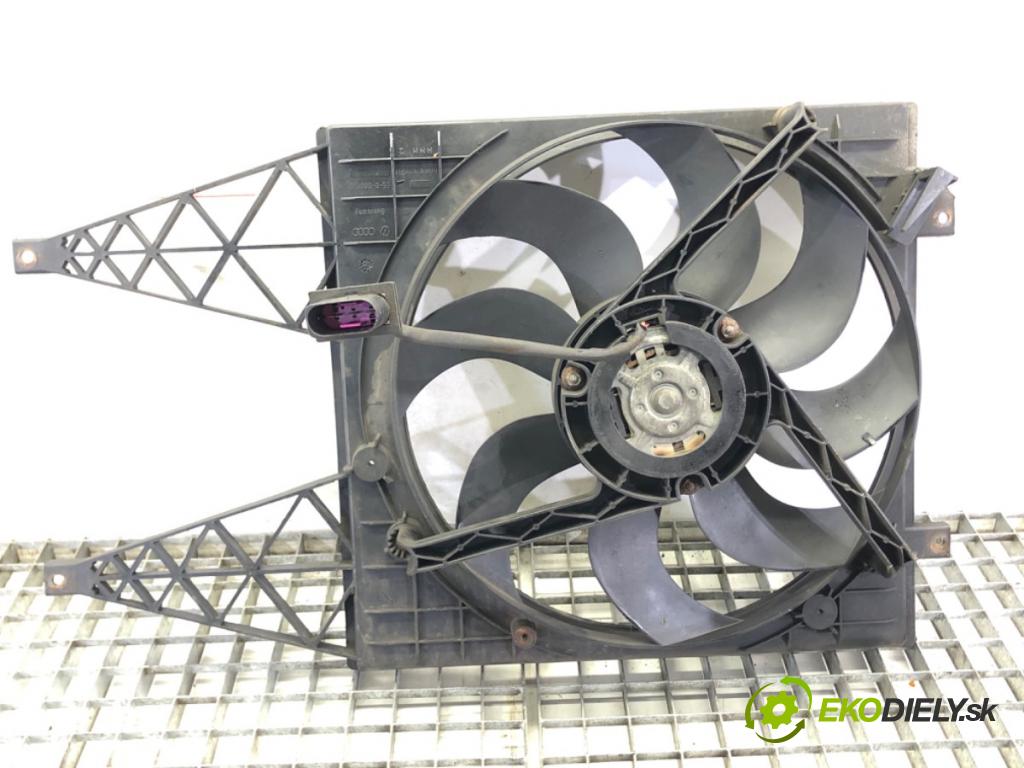 SKODA FABIA II (542) 2006 - 2014    1.4 TDI 59 kW [80 KM] olej napędowy 2007 - 2010  Ventilátor chladiča 6Q0959455AE (Ventilátory)