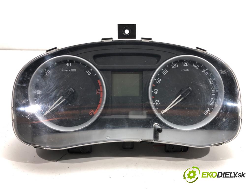 SKODA FABIA II (542) 2006 - 2014    1.4 TDI 59 kW [80 KM] olej napędowy 2007 - 2010  Prístrojovka 5J0920810C (Prístrojové dosky, displeje)