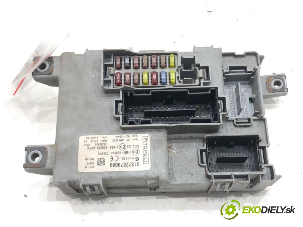 FIAT FIORINO nadwozie wielkoprzestrzenne (MPV) (225_) 2007 - 2022    1.4 (225BXA1A) 54 kW [73 KM] benzyna 2007 - 2022  modul BSI 01372879080 (Pojistkové skříňky)