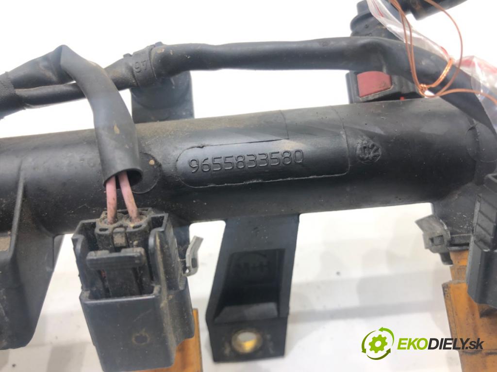 FIAT FIORINO nadwozie wielkoprzestrzenne (MPV) (225_) 2007 - 2022    1.4 (225BXA1A) 54 kW [73 KM] benzyna 2007 - 2022  Lišta vstrekovacia 9655833580 (Vstrekovacie lišty)