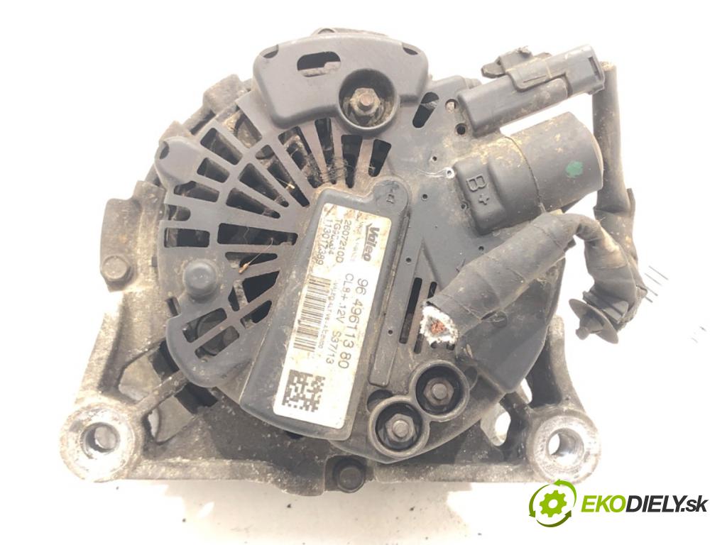 FIAT FIORINO nadwozie wielkoprzestrzenne (MPV) (225_) 2007 - 2022    1.4 (225BXA1A) 54 kW [73 KM] benzyna 2007 - 2022  Alternátor 9649611380 (Alternátory)