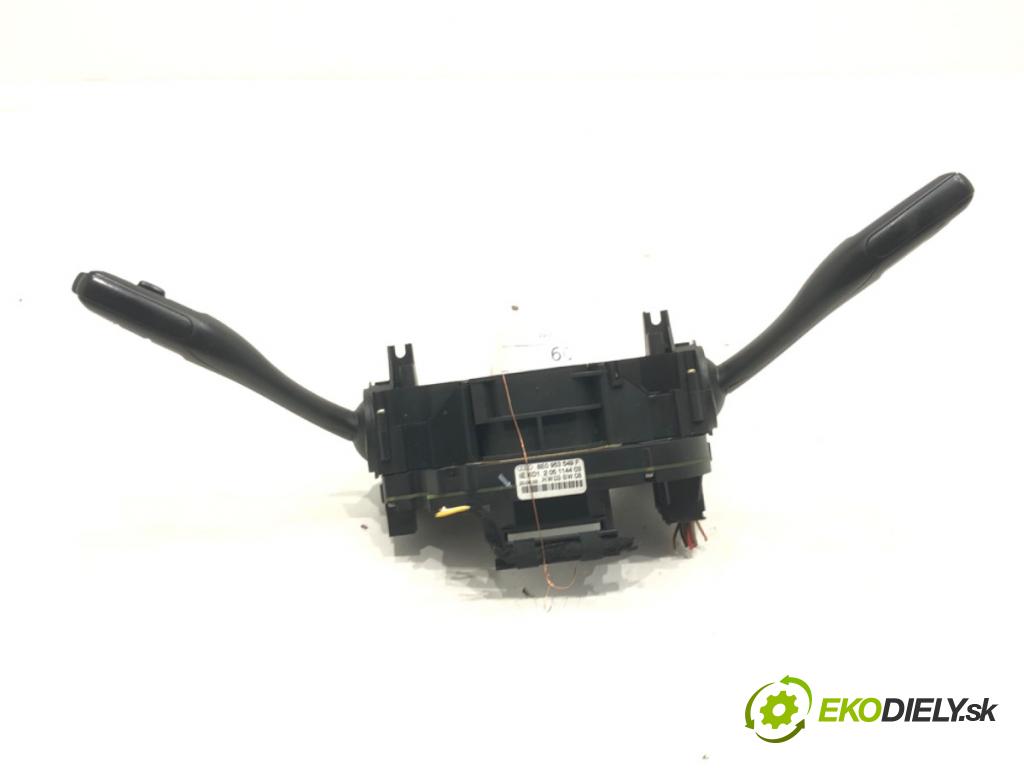 AUDI A4 B6 Avant (8E5) 2000 - 2005    1.9 TDI 96 kW [130 KM] olej napędowy 2001 - 2004  Prepínač kombinovaný 8E0953549F (Prepínače, spínače, tlačidlá a ovládače kúrenia)