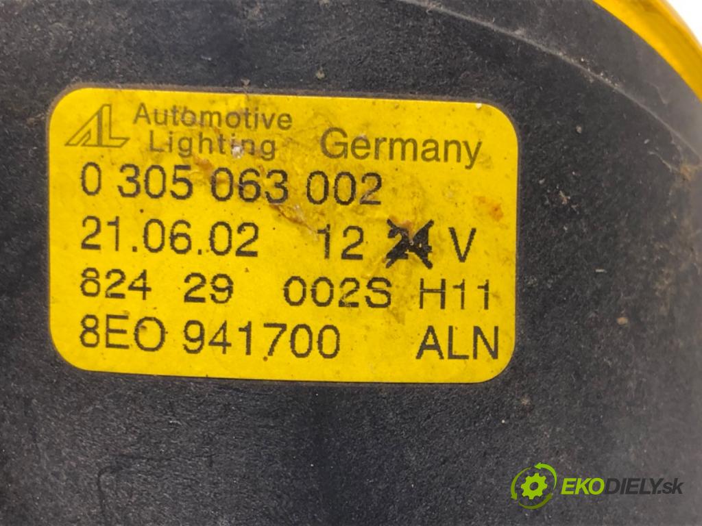AUDI A4 B6 Avant (8E5) 2000 - 2005    1.9 TDI 96 kW [130 KM] olej napędowy 2001 - 2004  hmlové svetlo, hmlovka pravý přední část