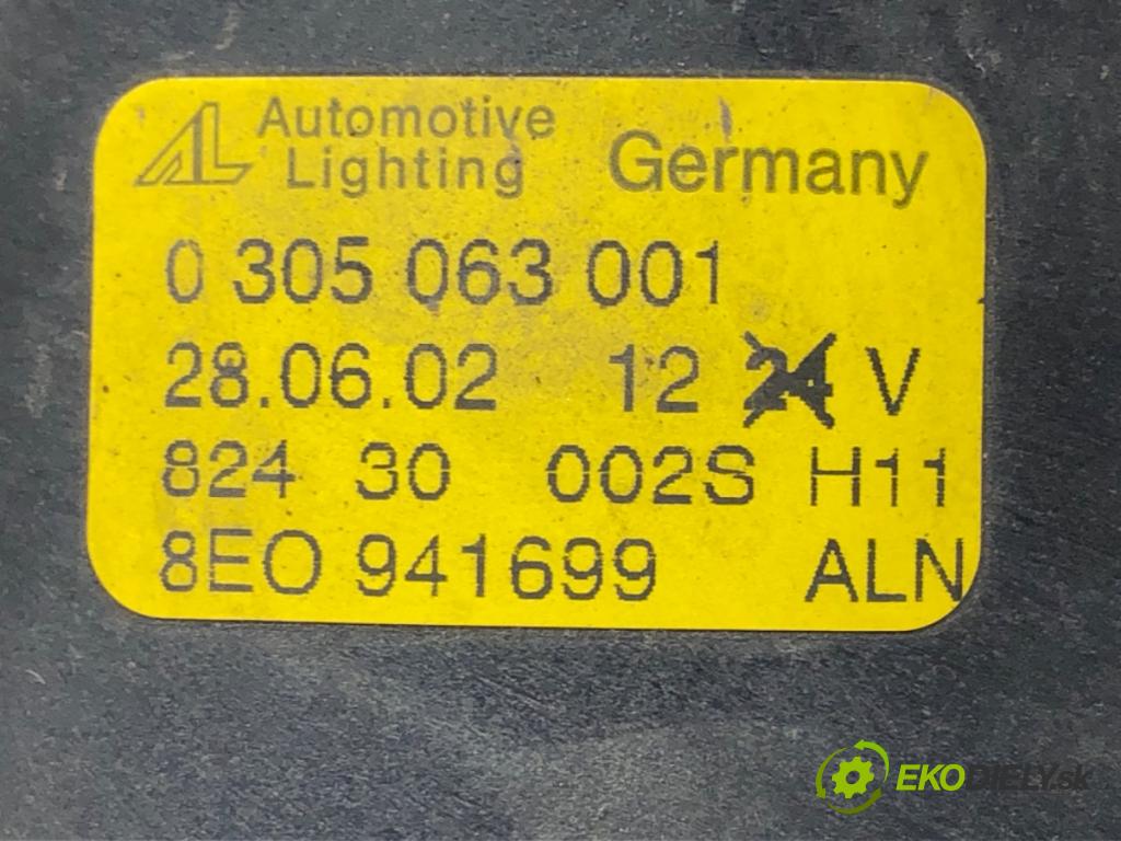 AUDI A4 B6 Avant (8E5) 2000 - 2005    1.9 TDI 96 kW [130 KM] olej napędowy 2001 - 2004  hmlové svetlo, hmlovka levý přední část