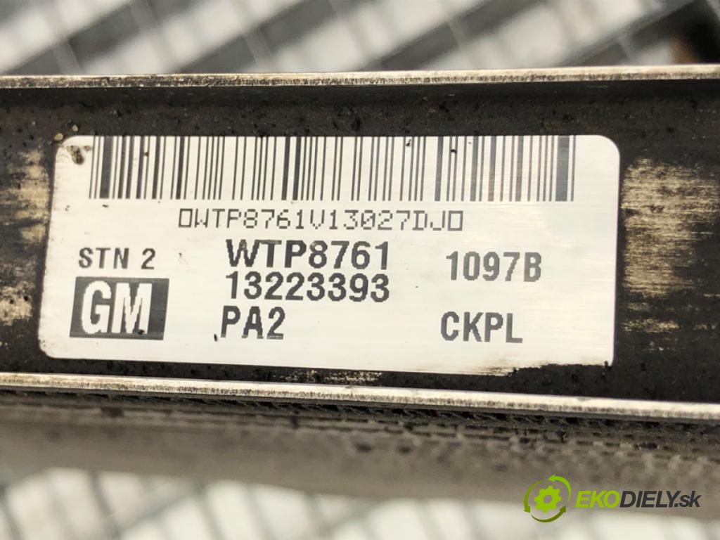 OPEL ASTRA H GTC (A04) 2005 - 2010    1.9 CDTi (L08) 110 kW [150 KM] olej napędowy 2005 - 2010  intercooler 13223393 (Chladiče nasávaného vzduchu (intercoolery))