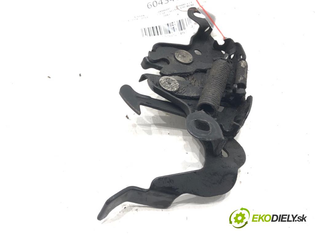 NISSAN QASHQAI / QASHQAI +2 I (J10, NJ10, JJ10E) 2006 - 2014    2.0 104 kW [141 KM] benzyna 2007 - 2013  zámok kapoty přední část