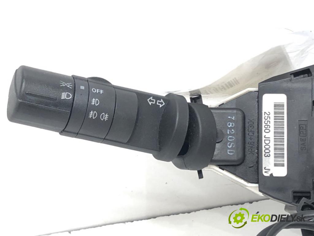 NISSAN QASHQAI / QASHQAI +2 I (J10, NJ10, JJ10E) 2006 - 2014    2.0 104 kW [141 KM] benzyna 2007 - 2013  Prepínač kombinovaný 47945JD000 (Prepínače, spínače, tlačidlá a ovládače kúrenia)