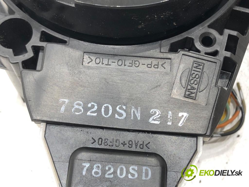 NISSAN QASHQAI / QASHQAI +2 I (J10, NJ10, JJ10E) 2006 - 2014    2.0 104 kW [141 KM] benzyna 2007 - 2013  Prepínač kombinovaný 47945JD000 (Prepínače, spínače, tlačidlá a ovládače kúrenia)