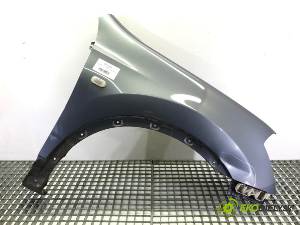NISSAN QASHQAI / QASHQAI +2 I (J10, NJ10, JJ10E) 2006 - 2014    2.0 104 kW [141 KM] benzyna 2007 - 2013  blatník pravý přední část 