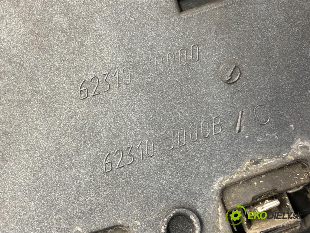 NISSAN QASHQAI / QASHQAI +2 I (J10, NJ10, JJ10E) 2006 - 2014    2.0 104 kW [141 KM] benzyna 2007 - 2013  mřížka maska 62310-JD00B (Mřížky (masky) chladičů)