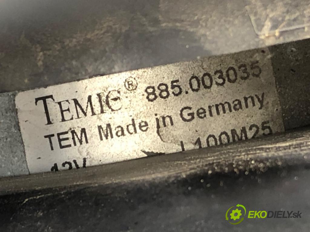 VW POLO (9N_, 9A_) 2001 - 2014    1.4 TDI 51 kW [70 KM] olej napędowy 2005 - 2009  Ventilátor chladiča 885003035 (Ventilátory)