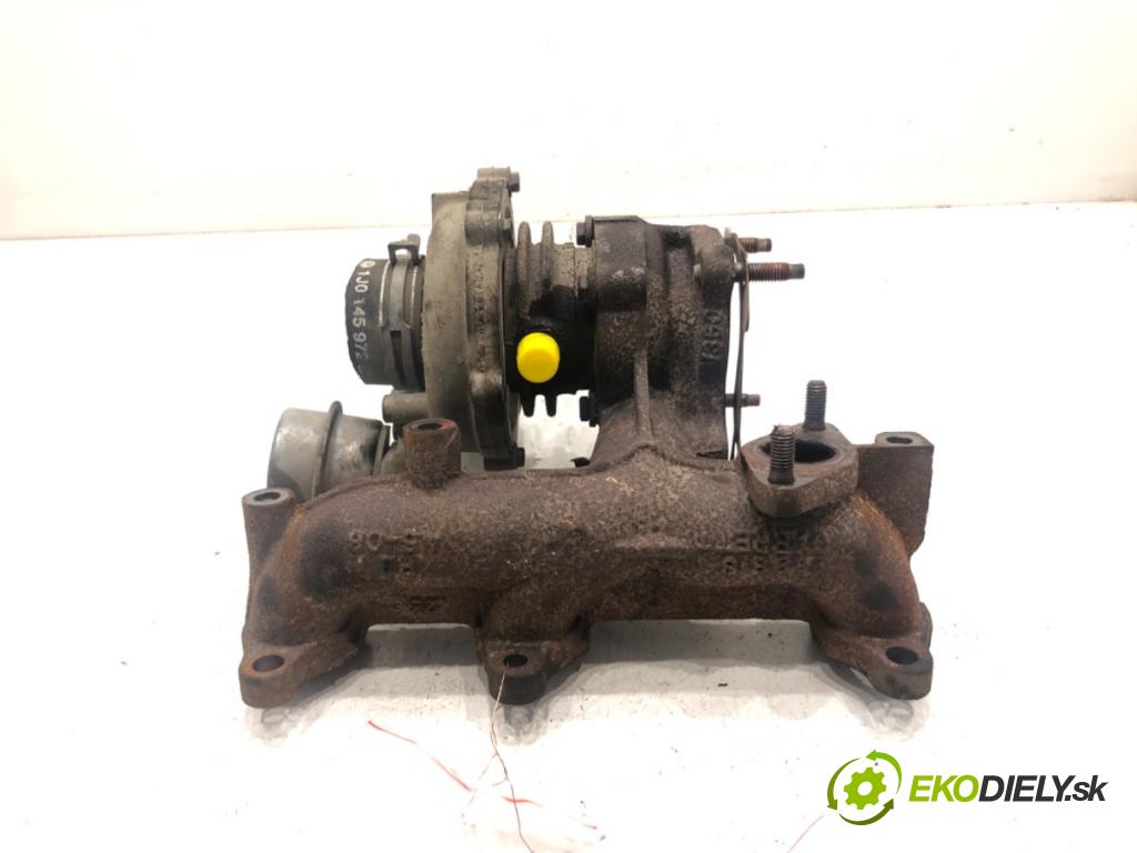 VW POLO (9N_, 9A_) 2001 - 2014    1.4 TDI 51 kW [70 KM] olej napędowy 2005 - 2009  Turbodúchadlo,turbo 045253019G (Turbodúchadlá (kompletné))