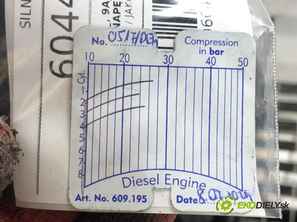 VW POLO (9N_, 9A_) 2001 - 2014    1.4 TDI 51 kW [70 KM] olej napędowy 2005 - 2009  motor BNM (Motory (kompletní))
