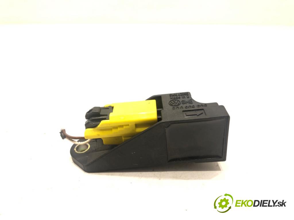 VW POLO (9N_, 9A_) 2001 - 2014    1.4 TDI 51 kW [70 KM] olej napędowy 2005 - 2009  Snímač nárazu 6Q0909606 (Snímače nárazu)