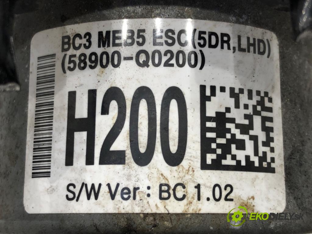 HYUNDAI i20 III (BC3, BI3) 2020 - 2022    1.2 62 kW [84 KM] benzyna 2020 - 2022  Pumpa ABS 58900-Q0200 61589-41600 (Pumpy ABS)