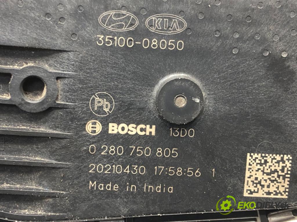 HYUNDAI i20 III (BC3, BI3) 2020 - 2022    1.2 62 kW [84 KM] benzyna 2020 - 2022  Škrtiaca klapka 35100-08050 (Škrtiace klapky)