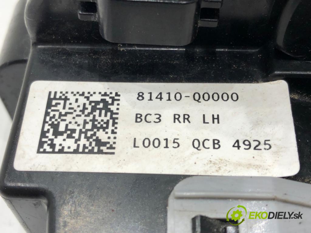 HYUNDAI i20 III (BC3, BI3) 2020 - 2022    1.2 62 kW [84 KM] benzyna 2020 - 2022  zámok dveře levý zadní část 81410-Q0000