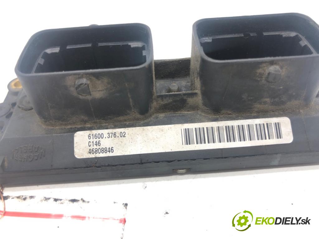 FIAT PUNTO (188_) 1999 - 2012    1.2 60 (188.030, .050, .130, .150, .230, .250) 44 kW [60 KM] benzyna 1999 - 2010  řídící jednotka motora 46808846 (Řídící jednotky)