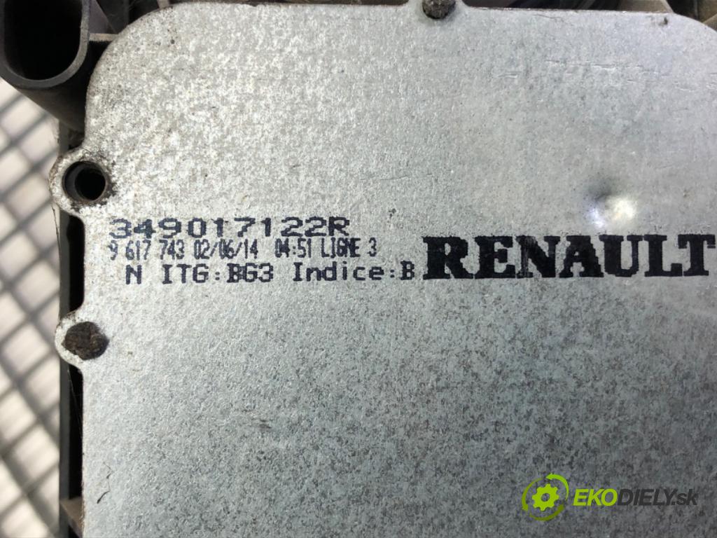 RENAULT CLIO IV Grandtour (KH_) 2012 - 2022    1.5 dCi 90 (KHN3, KHN4) 66 kW [90 KM] olej napędowy 2012 - 2022  Kulisa 349017122R (Rýchlostné páky / kulisy)