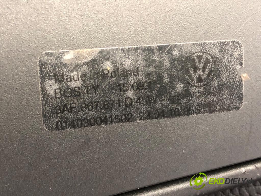 VW PASSAT B7 Variant (365) 2010 - 2015    2.0 TDI 103 kW [140 KM] olej napędowy 2010 - 2014  Roleta  (Rolety kufra)