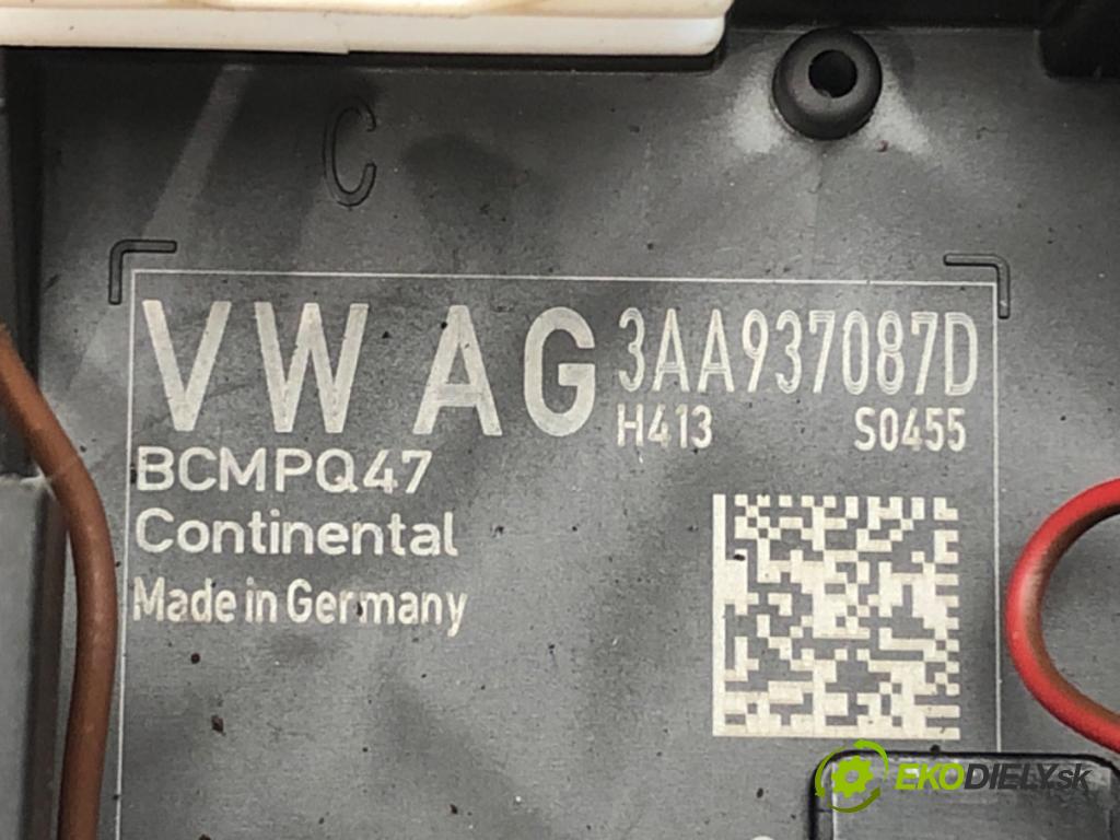 VW PASSAT B7 Variant (365) 2010 - 2015    2.0 TDI 103 kW [140 KM] olej napędowy 2010 - 2014  modul BORDNETZ 3AA937087D (Ostatní)