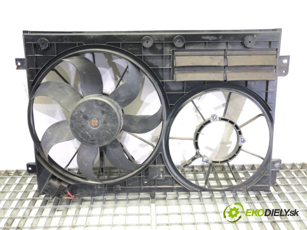 VW PASSAT B7 Variant (365) 2010 - 2015    2.0 TDI 103 kW [140 KM] olej napędowy 2010 - 2014  Ventilátor chladiča 1K0121207B (Ventilátory)