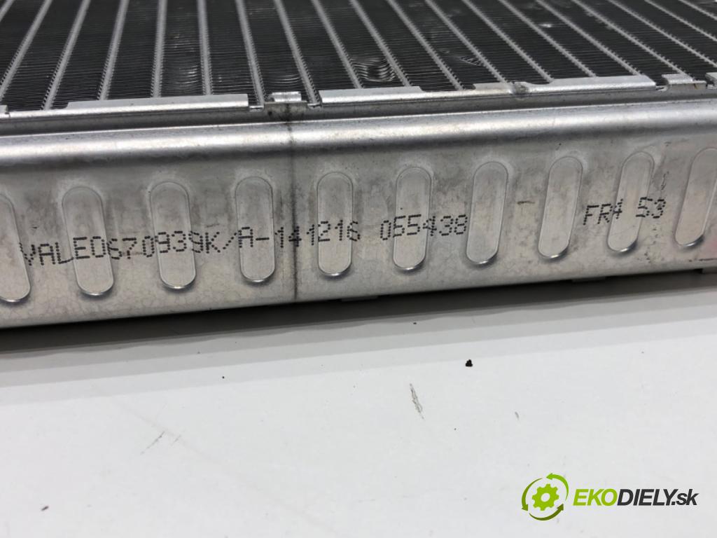 RENAULT CLIO IV (BH_) 2012 - 2022    1.2 16V 54 kW [73 KM] benzyna 2012 - 2022  topné těleso radiátor topení 670939K (Radiátory topení)