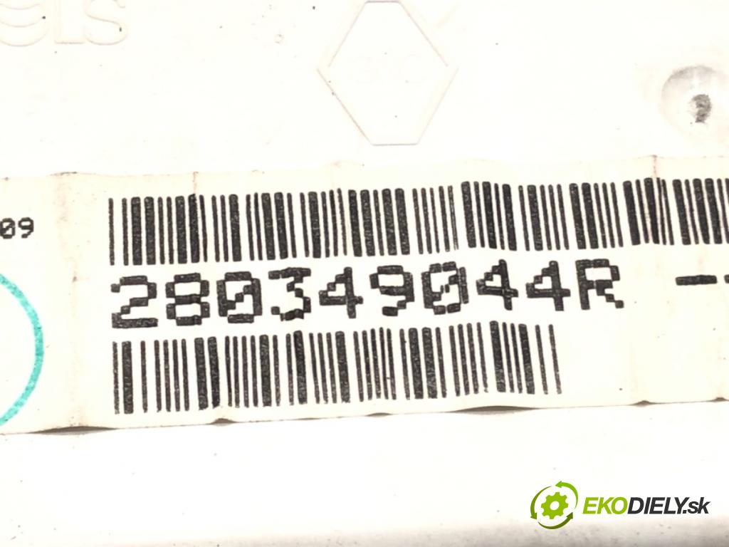 RENAULT MEGANE III liftback (BZ0/1_, B3_) 2008 - 2022    1.6 16V (BZ1B, BZ1H) 81 kW [110 KM] benzyna 2008 - 2022  Dislpej 280349044R (Prístrojové dosky, displeje)