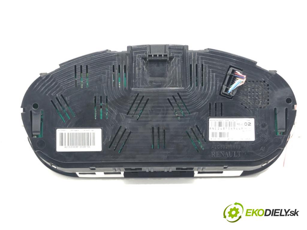RENAULT MEGANE III liftback (BZ0/1_, B3_) 2008 - 2022    1.6 16V (BZ1B, BZ1H) 81 kW [110 KM] benzyna 2008 - 2022  Prístrojovka 248106944R (Prístrojové dosky, displeje)