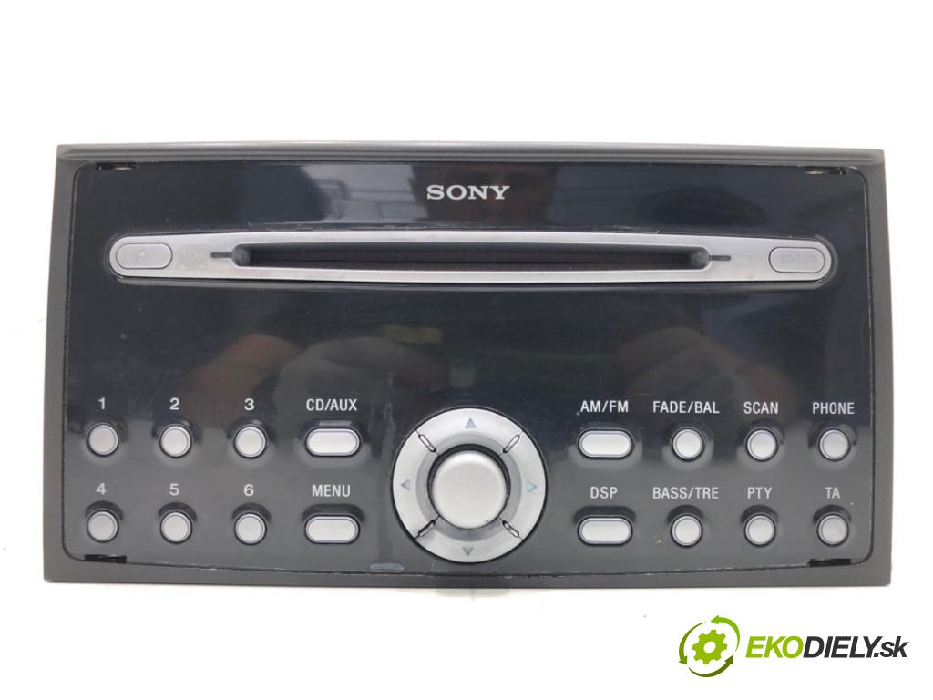 FORD FOCUS II (DA_, HCP, DP) 2004 - 2013    1.8 92 kW [125 KM] benzyna 2006 - 2012  RADIO SONY: 4M5T-18C815-BJ