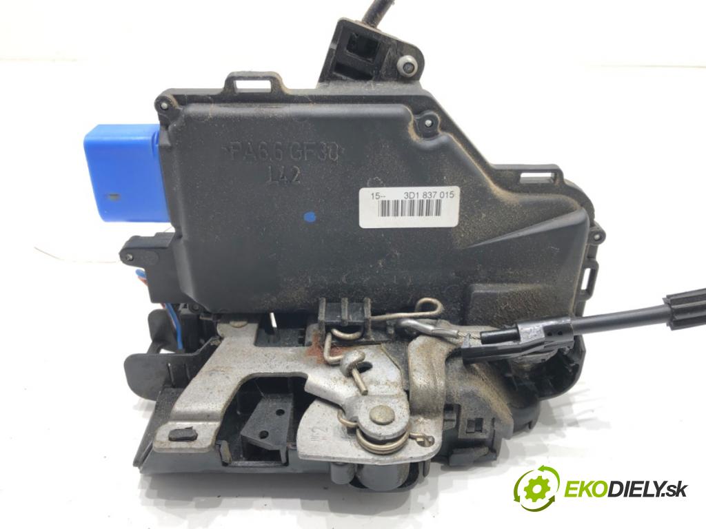 VW TOURAN (1T1, 1T2) 2003 - 2010    2.0 TDI 125 kW [170 KM] olej napędowy 2005 - 2010  zámok dveře levý přední část